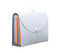 PULaif Fundamentos Carpeta expansible, Carpeta de Archivo expandible Tipo acordeón, 36 Bolsillos, tamaño A4, Organizador de Escritorio, Multicolor(A)