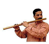 Pulangoil BANSURI Carnático (sur indio) 8 agujeros - 72 cm Flauta transversal india (Bass) de bambú. 5/G
