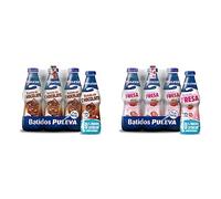 Puleva Batido de Chocolate, 6 x 1L & Batido Fresa, 6 x 1000ml