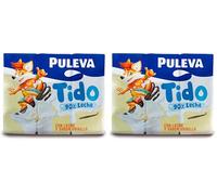 Puleva Batido de Vainilla - Pack de 6 x 200 ml - Total: 1200 ml (Paquete de 2)