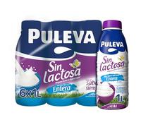Puleva Mañanas Ligeras Leche Sin Lactosa Entera 6 x 1 L