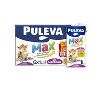Puleva Max Leche de Crecimiento y Desarrollo Sin Lactosa - Pack 6 x 1Lt