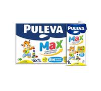 Puleva Max Original Leche de Crecimiento y Desarrollo +3 Años 1L (Paquete de 6)
