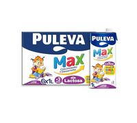 Puleva Max Sin Lactosa Leche De Crecimiento Y Desarrollo +3 Años Pack 6x 1l