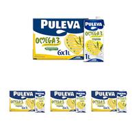 Puleva Omega 3 Original con Proessentia® brik 1L - Caja 6 litros (Paquete de 4)