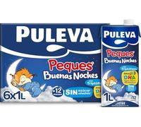 Puleva Peques 3 Buenas Noches Leche Crecimiento +12 Meses, 6x1L