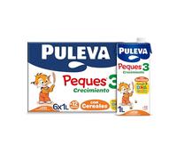 Puleva Peques 3 Cereales Leche de Crecimiento +12 Meses Pack 6 X 1l