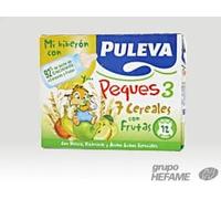 Puleva Peques 3 Cereales y Fruta 3x200 Ml - Leche Crecimiento