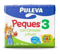 Puleva Peques 3 Cereales y Fruta 3x200ml
