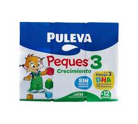Puleva Peques 3 Leche de Crecimiento +12 Meses 3 x 200 ml
