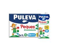 Puleva Peques 3 Leche de Crecimiento +12 Meses Pack 6 X 1l