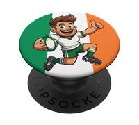 Pulgares Arriba Victoria Espíritu de Rugby irlandés PopSockets PopGrip Adhesivo