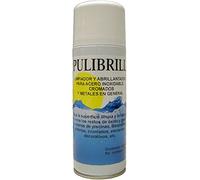 Pulibrill: limpiador y pulidor de acero inoxidable, cromados y metales en general. Botella 450 ml.