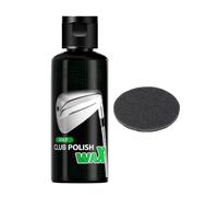 Pulido de club de golf, limpieza antiarañazos con esponja | Crema antioxidante para club de golf | Para conducción, práctica al aire libre, hogar, garaje, deportes, viajes,