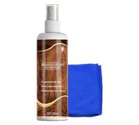 Pulido Suelos | 100 ml Agente Abrillantador Alto Brillo Con Paño - Acabado Brillante Rápido Para Suelos - para Muebles de Cocina, Armarios de Cocina, Puertas Viejas, Mesas, Encimeras y Armarios