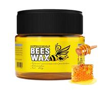 Pulido y limpiador de muebles de cera de abejas - cuidado de muebles cera de abejas | Cera pulidora de madera, brillo natural, cera de cuidado antisecado para muebles de piso laminado de madera para