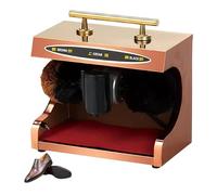 Pulidor automático de zapatos, limpiador eléctrico de bajo ruido para uso comercial, kit de eliminación de polvo de acero inoxidable para el hogar, hotel y banco