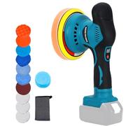 Pulidor de búfer compatible con batería Makita de 18 V, amortiguador orbital inalámbrico de 6 pulgadas, pulidor de automóvil sin escobillas para barco, pulido de coche y encerado (solo herramienta