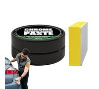 Pulidor De Cromo Para Automóviles: Ilumine Y Restaure El Brillo De Su Automóvil | Polaco Multiusos | Protección De Pintura Para Metales | Restaurador De Pulido De Brillo De Metal | Protector Cromado M
