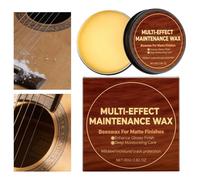 Pulidor de guitarra - Revitalización de pasta de silicona, amplificador corporal avanzado, mezcla brillante sin aumento de brillo | Proporciona eliminación de oxidación para la colección vintage