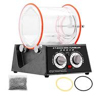 Pulidor de joyas, mini pulidor, vaso giratorio, pulidor de superficie de 5 kg, capacidad de 5 kg, 60 W, máquina de pulido de joyas para piedra de joyería