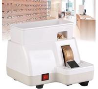 Pulidor de lentes para lentes con fregadero desmontable y agua ajustable para pulido de bordes