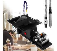 Pulidor de piedras preciosas con eje flexible para cortar, moler, tallar, pulir y perforar