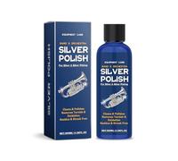 Pulidor de plata de 100 ml para instrumentos de viento de madera chapados en plata, mejora el brillo y reduce la oxidación para uso profesional