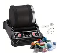 Pulidor de Rocas, 1 pulidora eléctrica de piedra, máquina amolar piedras, kit laminación rocas