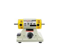 Pulidor de Rocas, Amoladora de banco multifunción, fresadora mesa pequeña, máquina pulidora joyas velocidad ajustable, juego herramientas con motor