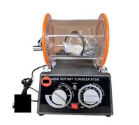 Pulidor de Rocas, Pulidora de joyas con rodillo cilíndrico giratorio y capacidad 3 kg