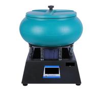 Pulidor de Rocas, Pulidora vibratoria de 17 pulgadas y 12 l capacidad for amoladoras joyas metal. Herramientas joyería