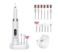 Pulidor de uñas eléctrico, brocas profesionales for pulir , eliminación piel muerta, lima arte, pluma, máquina manicura