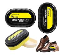 Pulidor de zapatos de cuero profesional para zapatos de piel, secado rápido, brillante, bálsamo nutritivo para pulir piel, color multiusos, brillo profundo y duradero, ideal para botas de cuero y