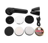 Pulidor De Zapatos Eléctrico, Cepillo De Mano para Zapatos, Brillo De Zapatos Portátil, Pulidor De Zapatos De Cuero Multifuncional, Herramienta De Cuidado De Cuero para Zapatos Y Bolsas