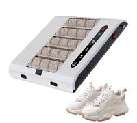 Pulidor de zapatos eléctrico, limpiador automático de suelas de zapatos y herramienta de eliminación de polvo con batería de 10000 mAh, limpiador inalámbrico de inducción para entrada de oficina casa