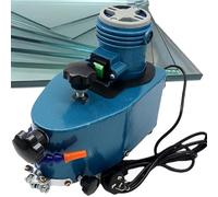 Pulidor eléctrico de molino de mano de vidrio, sacapuntas de vidrio pequeño portátil, 8000r / min Afilador de bordes de vidrio biselado redondo recto Pulidor de bordes de vidrio