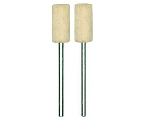 Pulidor N.º 28802 cilindro (Diámetro cilindro: 8 mm, 2 ud., Fieltro)