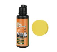 Pulidor para interior de coche, 100 ml de larga duración, pasta de limpieza para el cuidado del cuero, para remolques, camiones, sedán, camionetas, motocicletas, sofás, muebles, zapatos, botas, bolsos