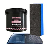 Pulidor Para Parabrisas - Limpiador de 80 g Eliminador de Películas de | Polvo Abrillantador Reparador de Arañazos en Ventanas | Para el Cuidado Diario de Espejos y