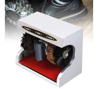 Pulidora automática de zapatos con sistema de doble cepillo, limpieza por inducción manos libres para un brillo sin esfuerzo en las entradas del hotel