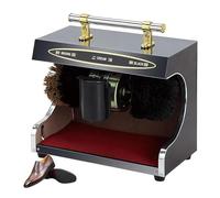 Pulidora automática de zapatos, limpiador eléctrico de bajo ruido para uso comercial, eliminación de polvo de acero inoxidable para el hogar, hotel, banco