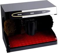 Pulidora automática de zapatos por inducción - Máquina pulidora mecánica eléctrica con cepillo para zapatos | Adecuado para uso doméstico, hotel, banco y oficina