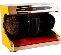 Pulidora automática de zapatos por inducción - Máquina pulidora mecánica eléctrica con cepillo para zapatos | Adecuado para uso doméstico, hotel, banco y oficina