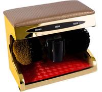Pulidora automática de zapatos por inducción, máquina pulidora mecánica eléctrica con cepillo para zapatos, adecuada para uso doméstico, hotel, banco y oficina