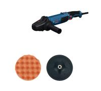 Bosch Professional pulidora rotativa GPO 11-180 S (incluye 1 plato de caucho de 180 mm, 1 esponja de 180 mm, 1 empuñadura auxiliar)