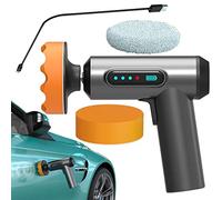 Pulidora de automóviles inalámbrica - Máquina pulidora para reparación de rayones de automóviles | Pulidor inalámbrico eléctrico recargable de 4000mAh, Kit de pulidor de encerado inalámbrico