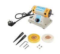 Pulidora de banco 350 W 220 V Pulidora de joyería 0-10000r/min Máquina pulidora de torno de velocidad variable