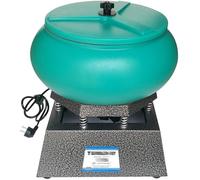 Pulidora de Banco Máquina de Pulir de Joyas 220V 250W Máquina pulidora de vibración pequeña, Pulidora Eléctrica para piezas de metal, artesanías de gemas y jade, piezas de automóviles