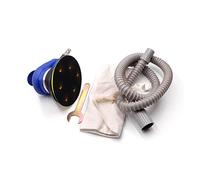 Pulidora de búfer de coche Lijadora de palma neumática, máquina pulidora, lijadora Orbital de 5 pulgadas, lijadora de aire for suelo, muebles de madera, herramienta de pulido de coche para el pulido y